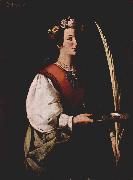 Francisco de Zurbaran Hl Lucia china oil painting artist